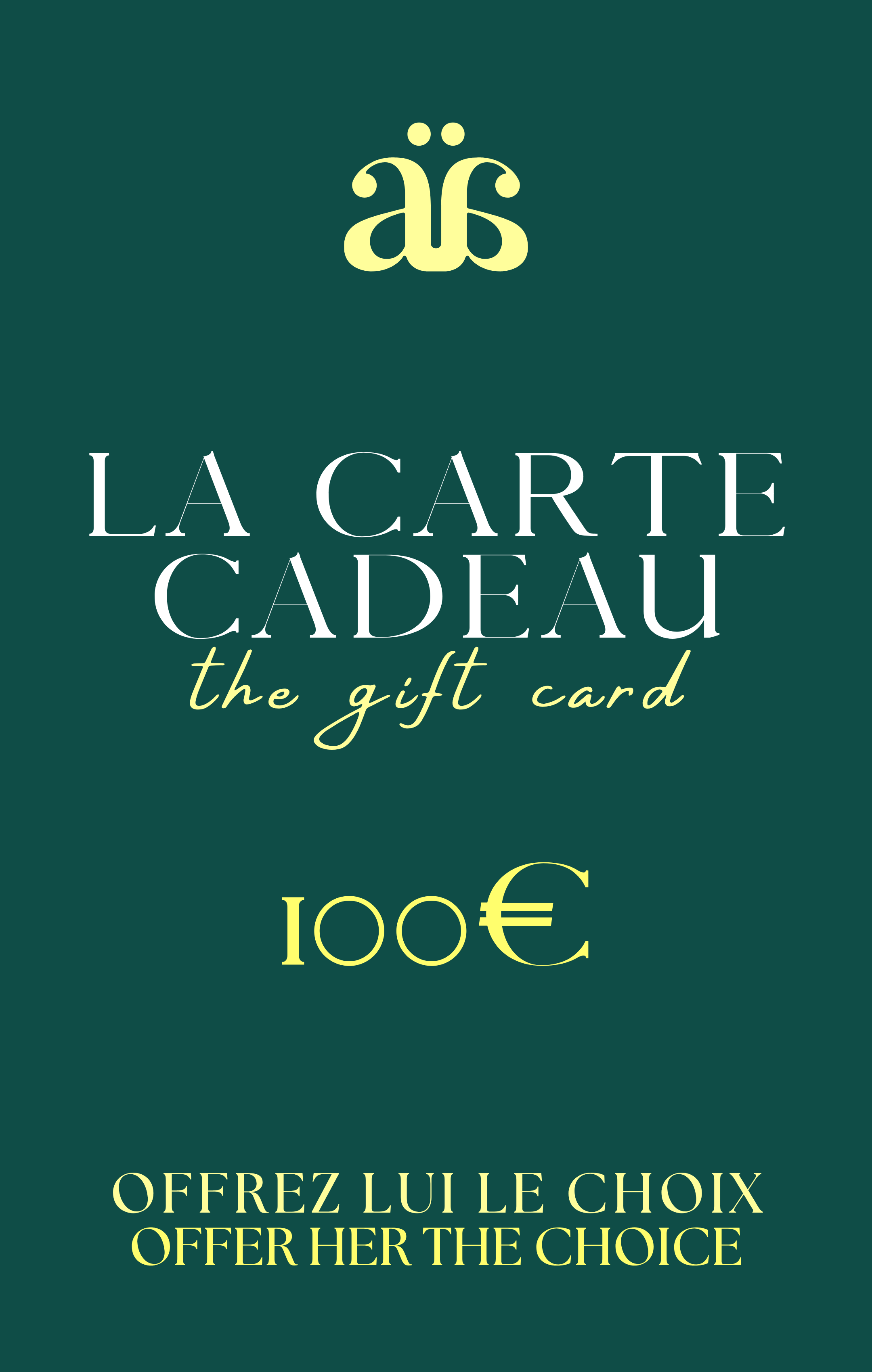 Carte Cadeau Dématérialisée - Mirage Island Carte Cadeau Dématérialisée - Mirage Island